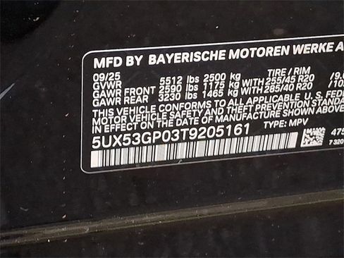 New 2026 BMW X3 xDrive30 w/ M Sport Package image 19