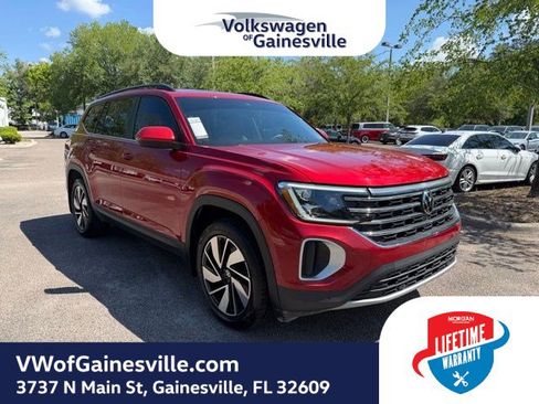 Certified 2024 Volkswagen Atlas SE w/ Panoramic Sunroof Package FWD image 1