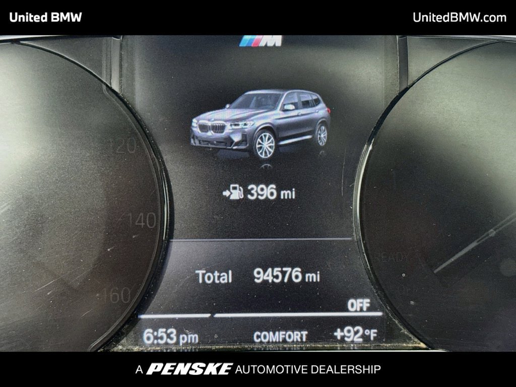 Used 2022 BMW X3 sDrive30i w/ M Sport Package 2 RWD image 14