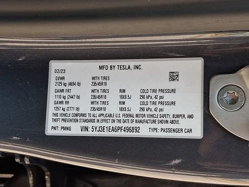 Used 2023 Tesla Model 3 Standard Range RWD image 29