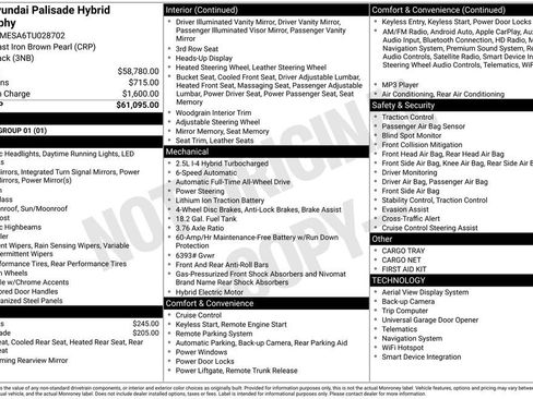 New 2026 Hyundai Palisade Calligraphy image 36