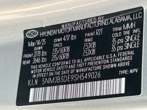 Used 2025 Hyundai Tucson SEL FWD image 40