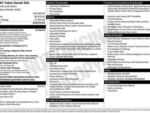 Used 2018 GMC Yukon Denali w/ Denali Ultimate Package image 1