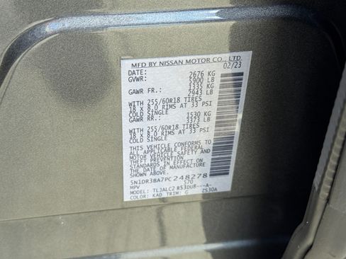 Used 2023 Nissan Pathfinder SV FWD image 42