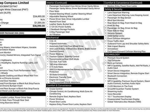 Used 2022 Jeep Compass Limited image 25