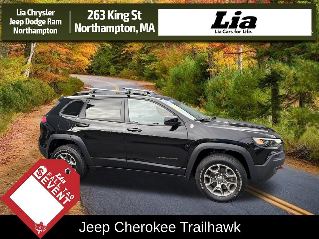 Used 2022 Jeep Cherokee Trailhawk w/ Sun, Sound & Nav Group AWD/4WD image 1