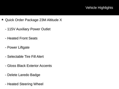 New 2025 Jeep Grand Cherokee Altitude AWD/4WD image 17