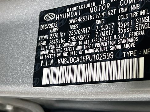 Used 2023 Hyundai Tucson Blue AWD/4WD image 30