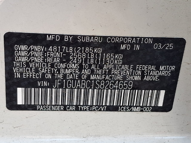 Used 2025 Subaru Impreza 2.0i AWD/4WD image 27