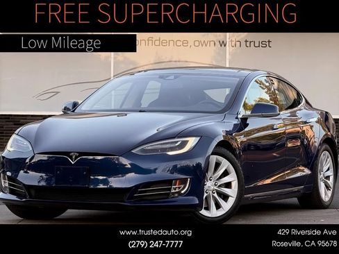 Used 2016 Tesla Model S 90D AWD/4WD image 1