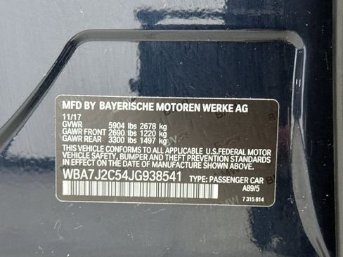 Used 2018 BMW 740e xDrive 740E AWD image 26