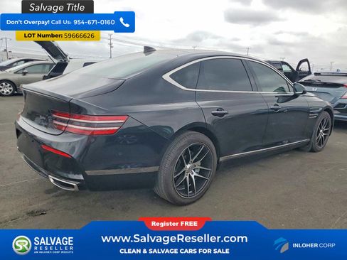 Used 2022 Genesis G80 2.5T w/ Advanced Package RWD image 4
