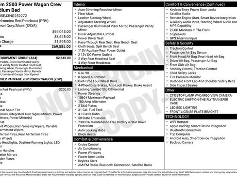 Used 2022 RAM 2500 Power Wagon w/ Level 1 Equipment Group image 6