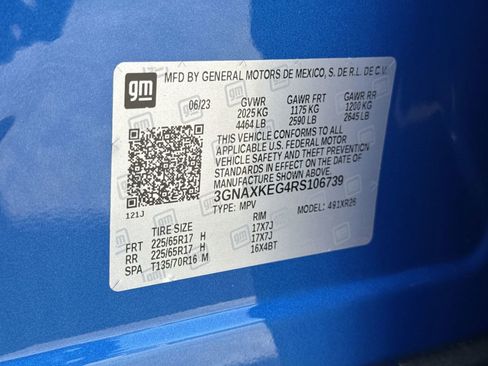 Used 2024 Chevrolet Equinox LT w/ LPO, Floor Liner Package image 34