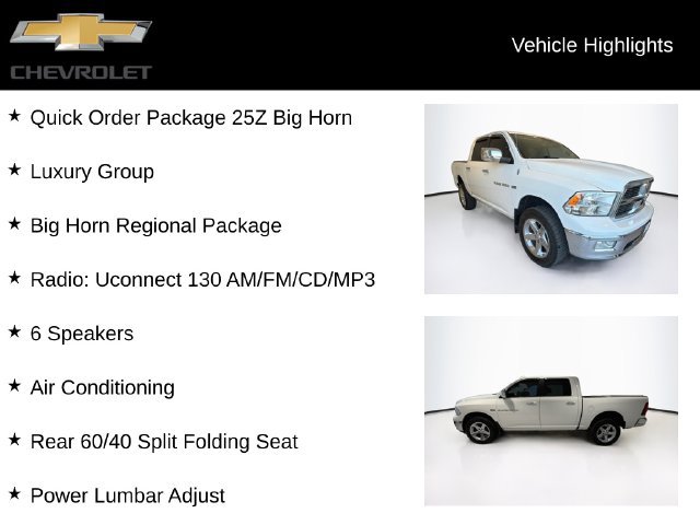 Used 2012 RAM 1500 Big Horn w/ Luxury Group AWD/4WD image 5