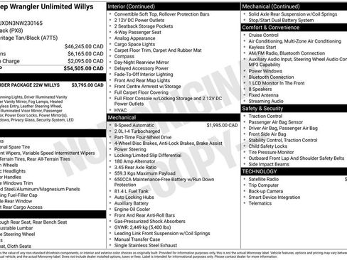 Used 2022 Jeep Wrangler Unlimited Sport AWD/4WD image 13