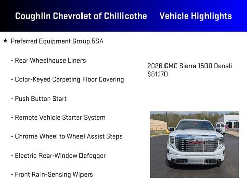New 2026 GMC Sierra 1500 Denali w/ Denali Reserve Package AWD/4WD image 10