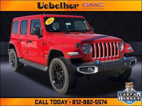 Used 2022 Jeep Wrangler Unlimited Sahara w/ Cold Weather Group image 1