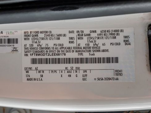 Used 2020 Ford F350 Lariat w/ Lariat Ultimate Package AWD/4WD image 66