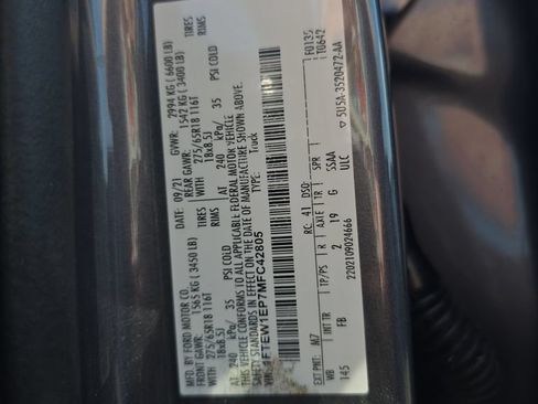 Used 2021 Ford F150 XLT w/ Equipment Group 302A High AWD/4WD image 21