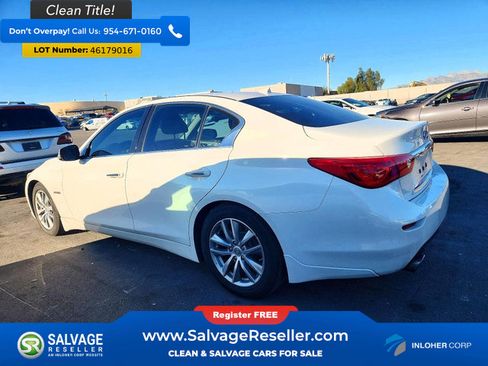 Used 2015 INFINITI Q50 Premium w/ Navigation Package image 3