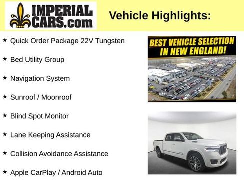 Used 2025 RAM 1500 Tungsten w/ Bed Utility Group AWD/4WD image 3