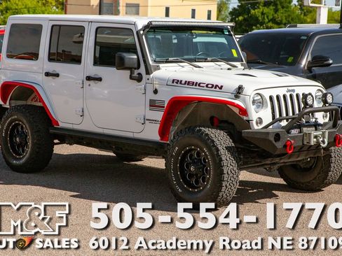 Used 2016 Jeep Wrangler Unlimited Rubicon AWD/4WD image 1