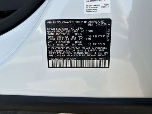 New 2026 Volkswagen Atlas Peak Edition AWD/4WD image 34