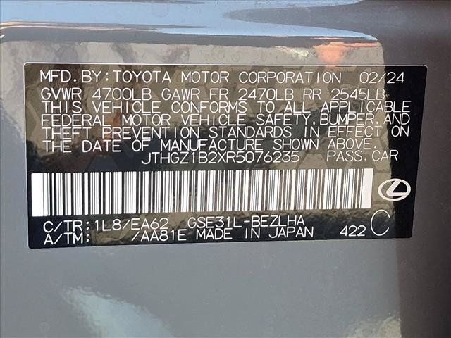 Used 2024 Lexus IS 350 F Sport w/ Navigation Package RWD image 25