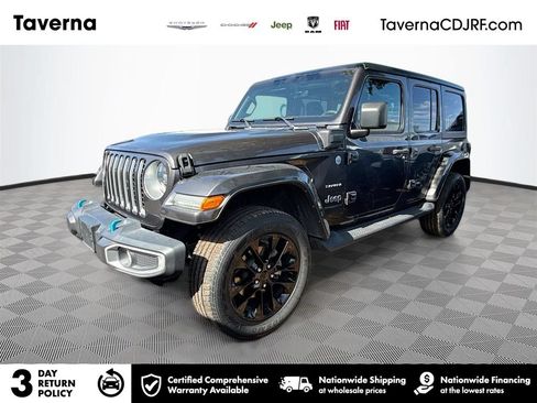 Used 2023 Jeep Wrangler Unlimited Sahara AWD/4WD image 1