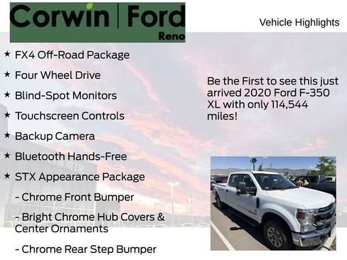 Used 2020 Ford F350 XL w/ STX Appearance Package AWD/4WD image 4