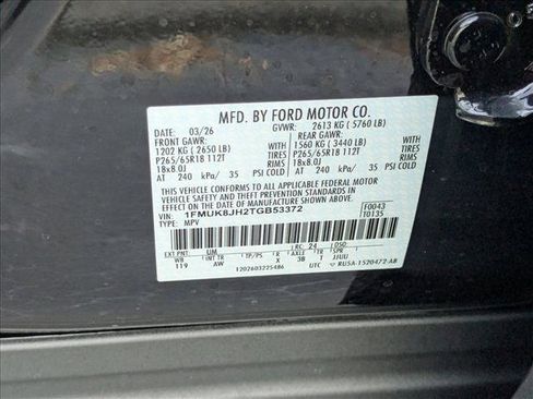 New 2026 Ford Explorer Tremor AWD/4WD image 16