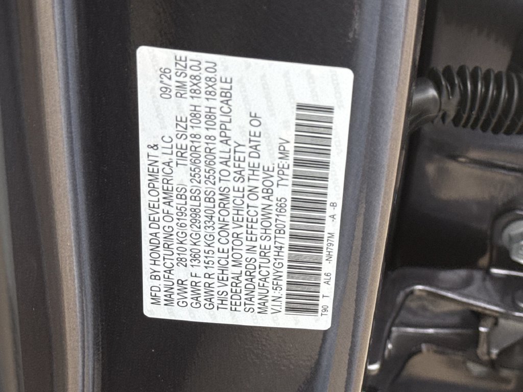 New 2026 Honda Pilot EX-L image 26