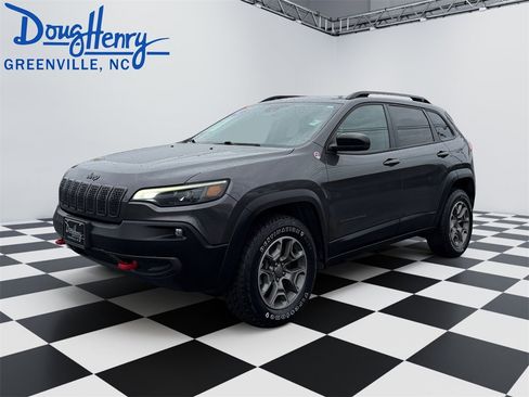 Used 2022 Jeep Cherokee Trailhawk w/ Sound & Nav Group image 1