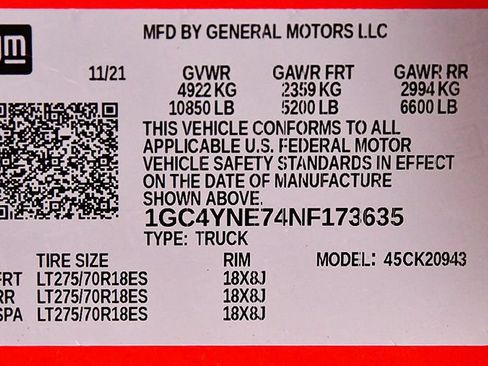 Used 2022 Chevrolet Silverado 2500 LT w/ Convenience Package AWD/4WD image 16