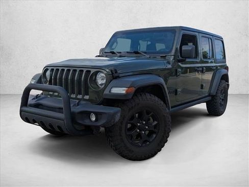 Used 2021 Jeep Wrangler Unlimited Sport image 1
