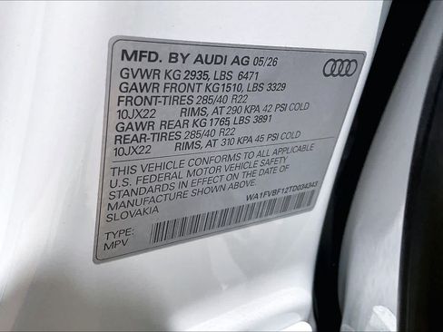 New 2026 Audi Q8 Prestige AWD/4WD image 20