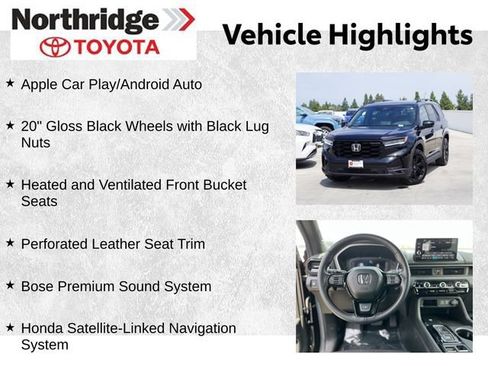 Used 2025 Honda Pilot Black Edition image 2
