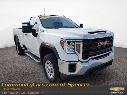 Used 2021 GMC Sierra 3500 4x4 Regular Cab w/ Convenience Package image 1