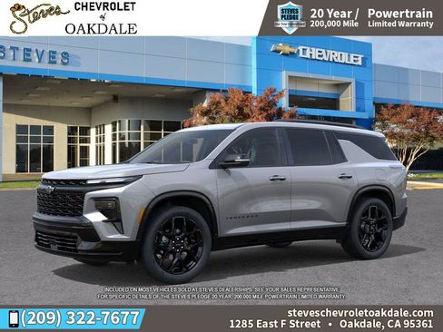 New 2026 Chevrolet Traverse RS w/ LPO, Floor Liner Package AWD/4WD image 2