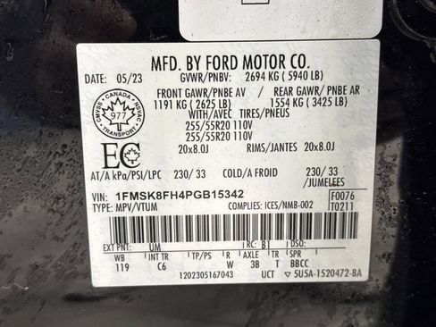 Used 2023 Ford Explorer Limited image 43