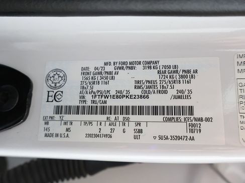 Used 2023 Ford F150 XLT w/ Equipment Group 301A Mid AWD/4WD image 49