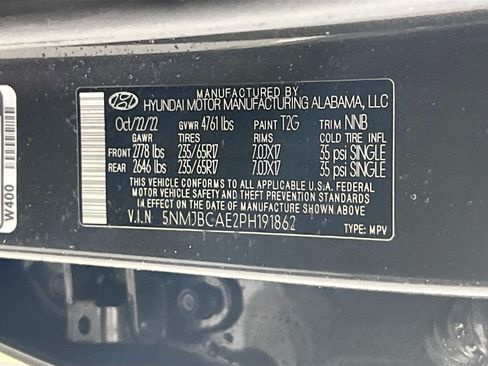 Used 2023 Hyundai Tucson SEL AWD/4WD image 30