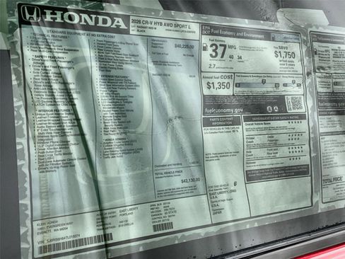 New 2026 Honda CR-V Sport-L image 34