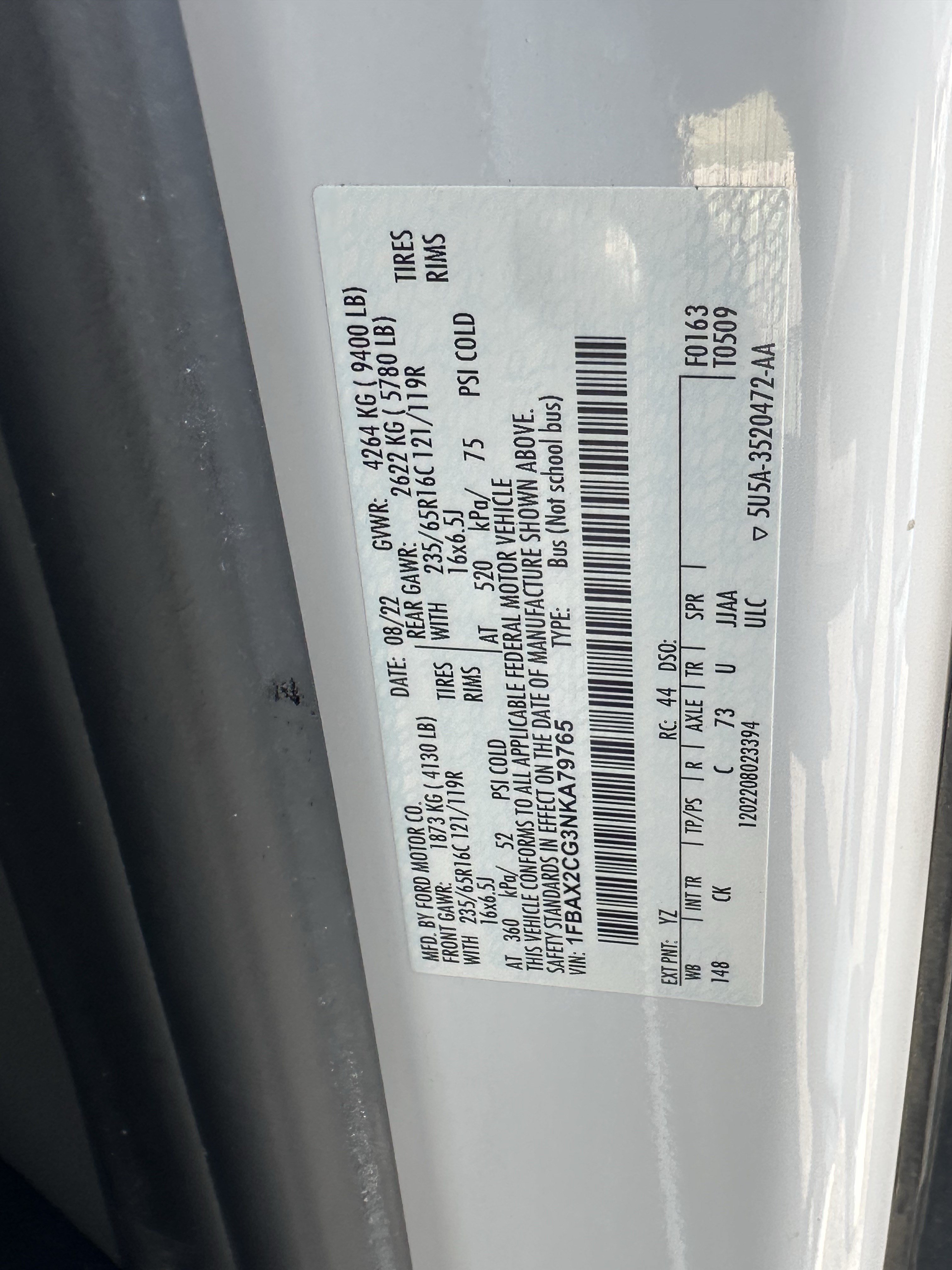 Used 2022 Ford Transit 350 XLT RWD image 31