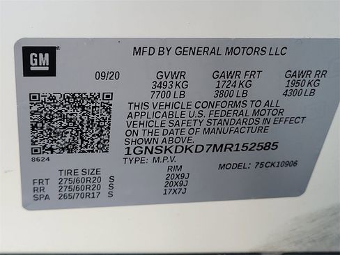 Used 2021 Chevrolet Suburban Z71 image 33