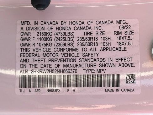 Used 2022 Honda CR-V EX image 13