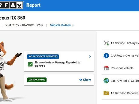 Used 2013 Lexus RX 350 FWD w/ Navigation Pkg image 2