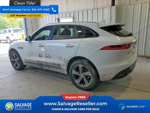 Used 2018 Jaguar F-PACE R-Sport AWD/4WD image 3