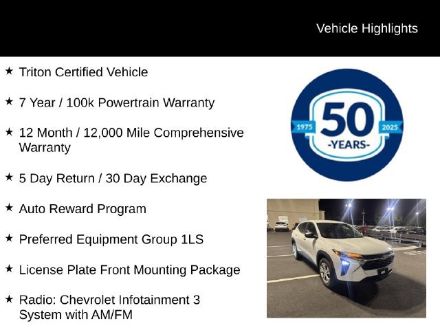 Used 2025 Chevrolet Trax LS FWD image 5